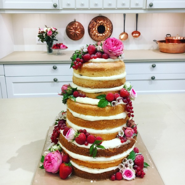 Hochzeitstorte München Goldstück 3