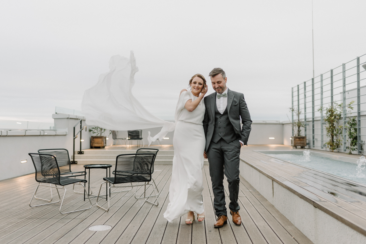 Heiraten über den Dächern von München 1