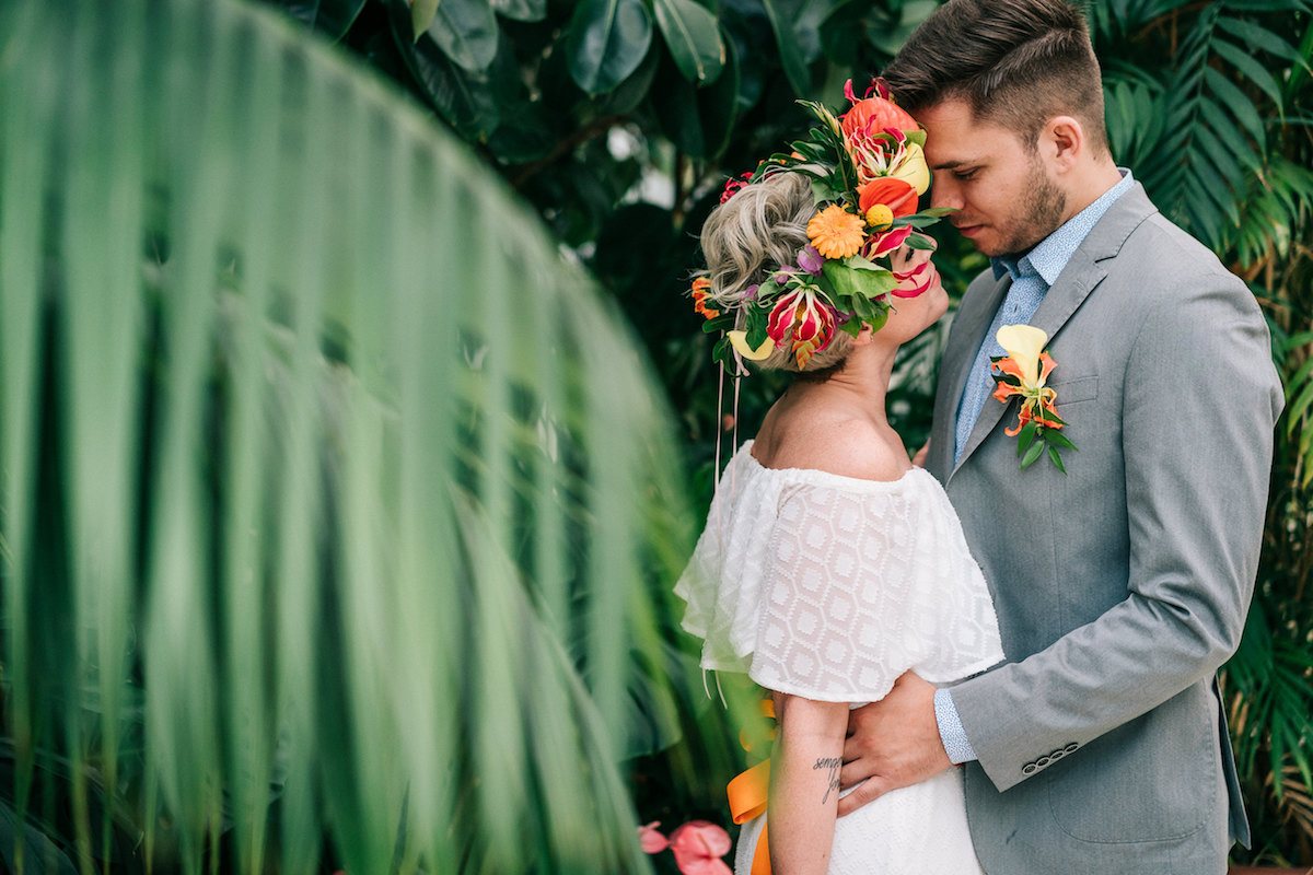Tropische Hochzeit München Botanikum Styled Shooting 17