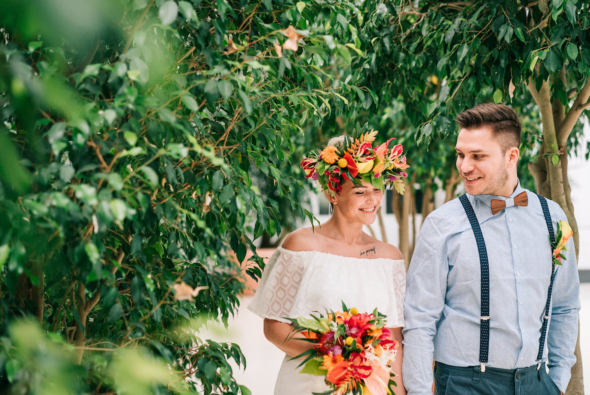 Tropische Hochzeit München Botanikum Styled Shooting 25