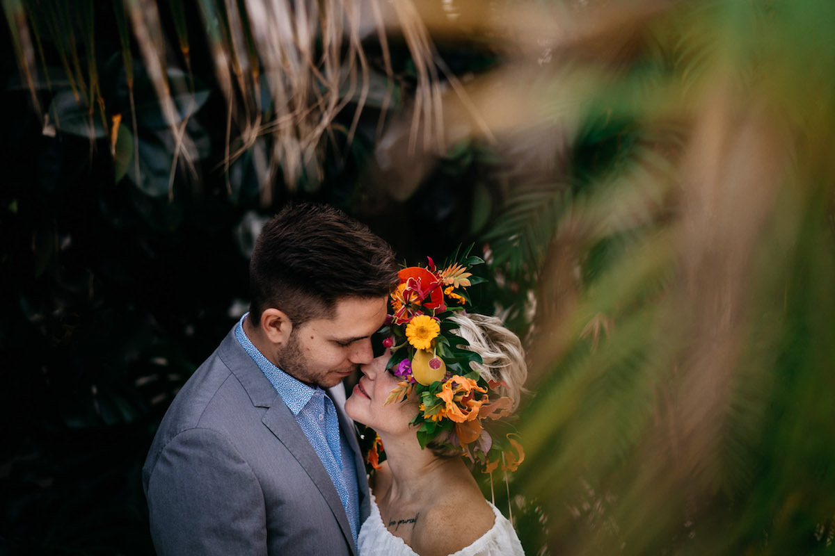Tropische Hochzeit München Botanikum Styled Shooting 34