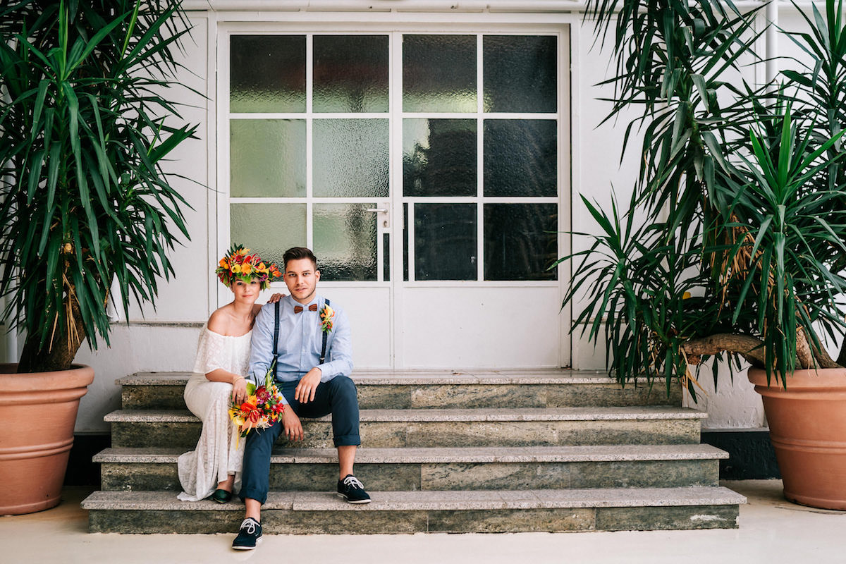 Tropische Hochzeit München Botanikum Styled Shooting 39