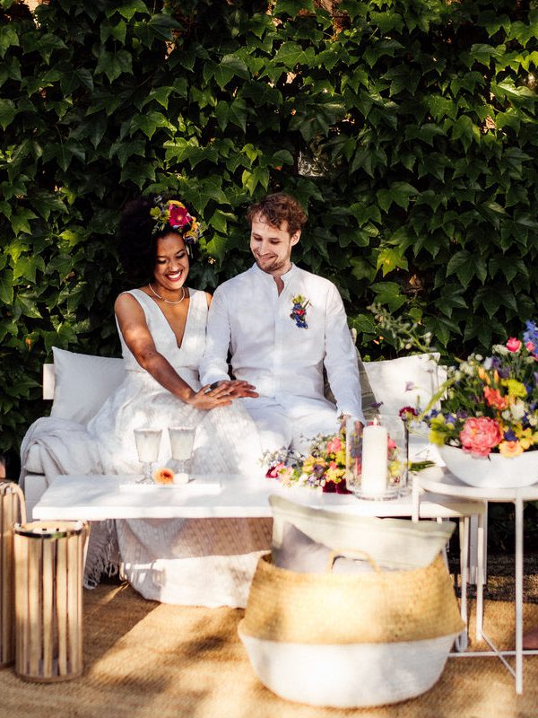 Elegante Hochzeit im eigenen Garten 1