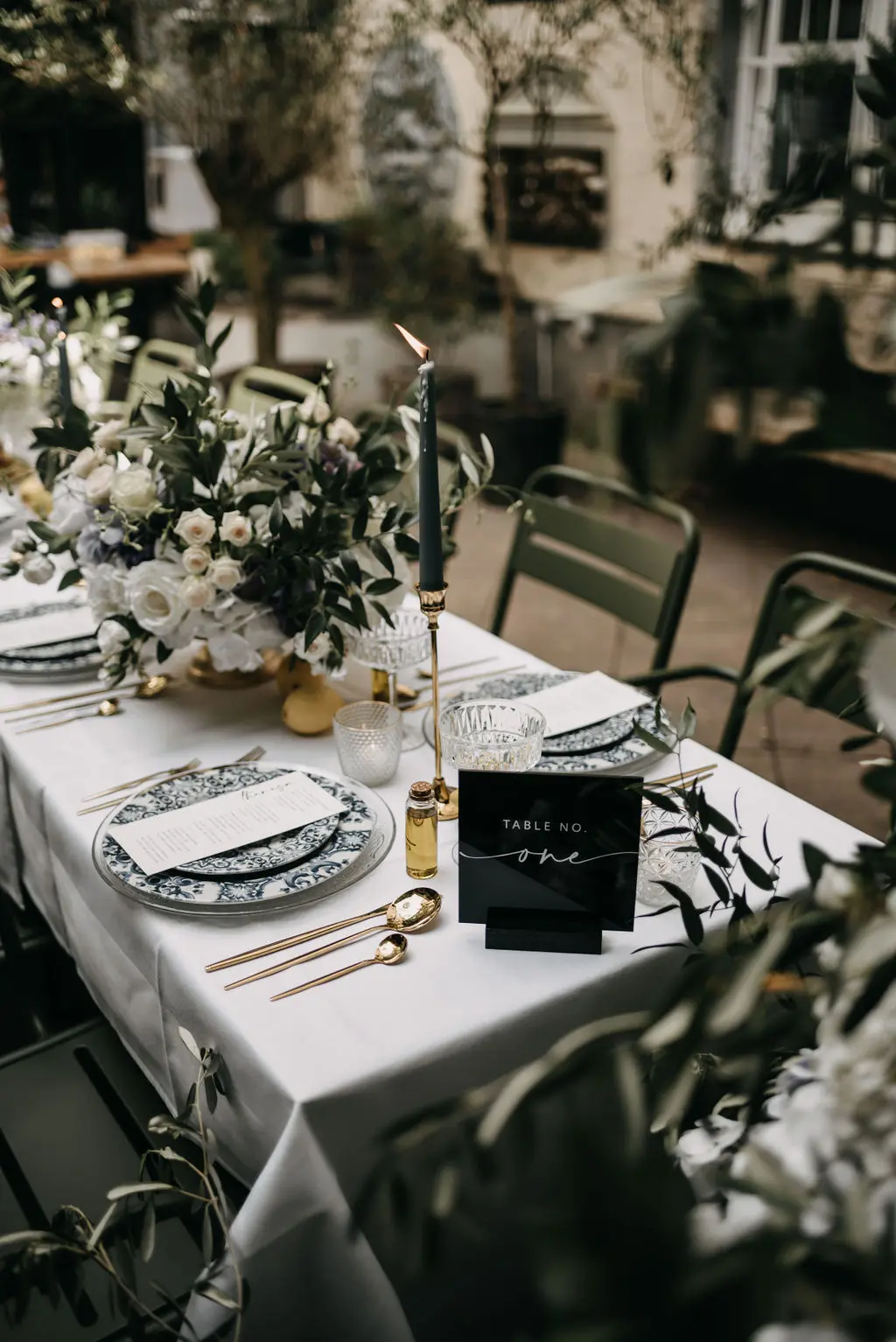 Heiraten mit italienischem Flair - isarweiss - Tischdekoration