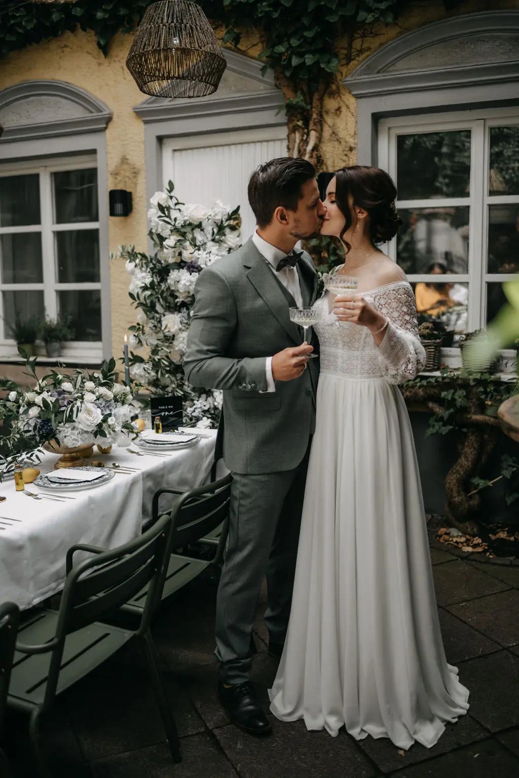 Heiraten mit italienischem Flair - isarweiss - Brautpaar