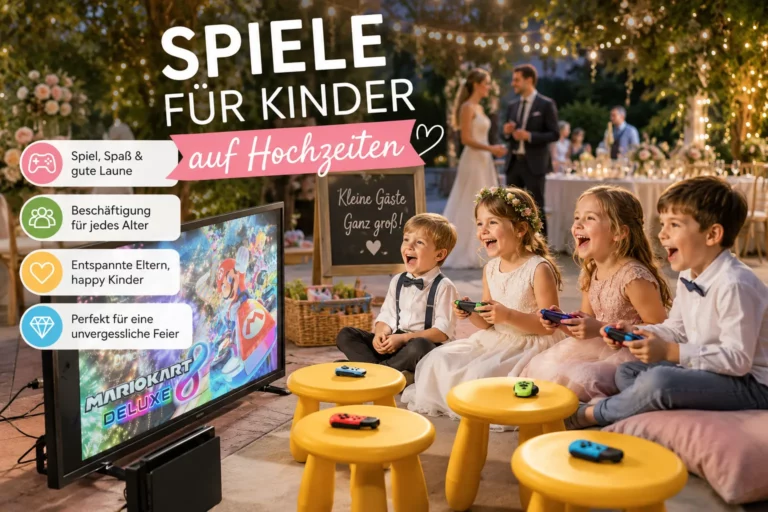 Spaß für Kinder auf einer Hochzeit für Erwachsene — Teaser
