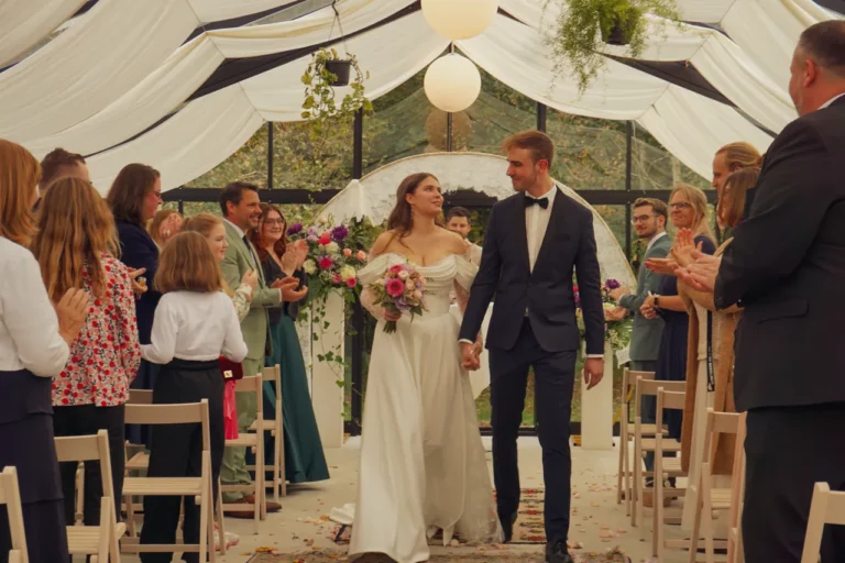 Traubogen-Blumen wiederverwenden: Von Trauung zu Location — Teaser