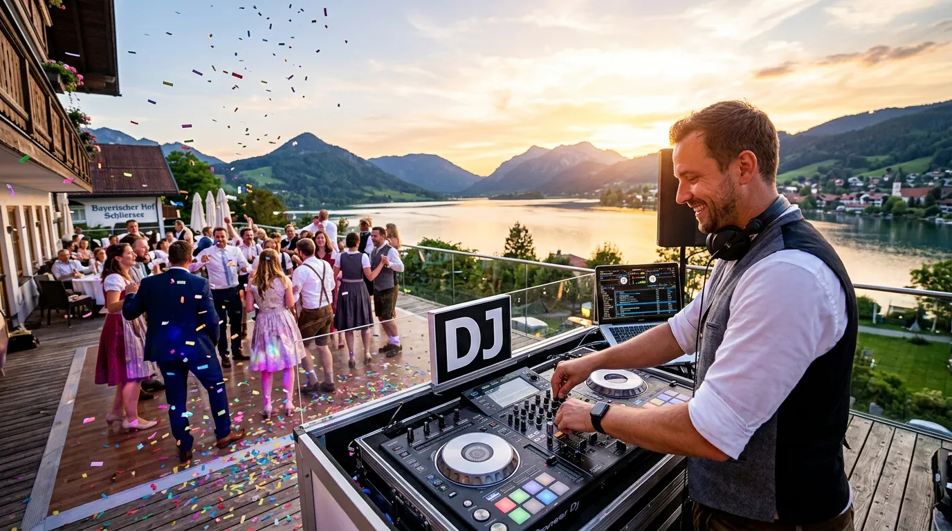 DJ für deine Hochzeit am Schliersee — Teaser